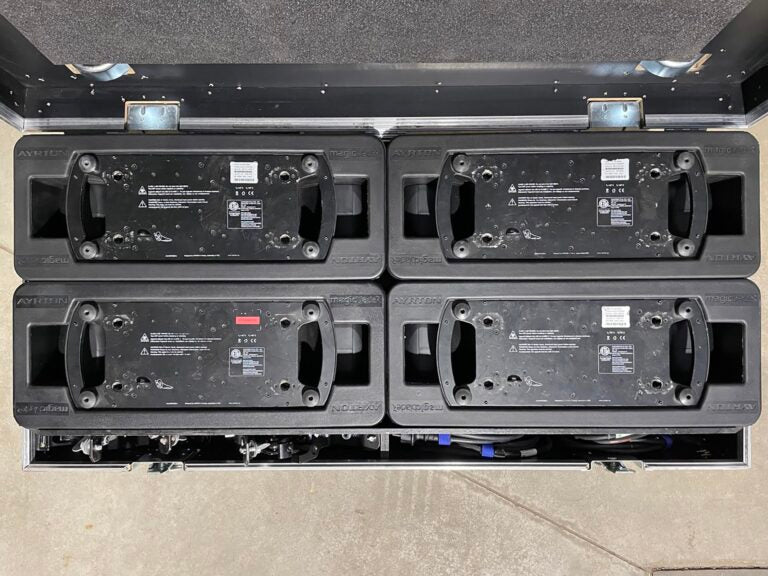 Ayrton MagicBlade R – Set of 4 with Clamps & Case