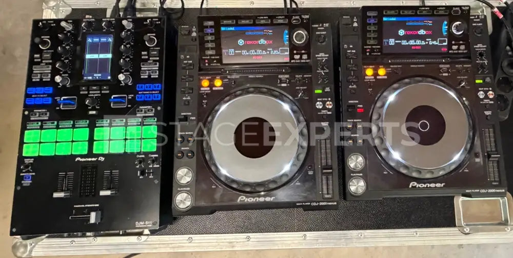 Pioneer DJM-S11 + 2x CDJ-2000 Nexus – DJ Set with Case