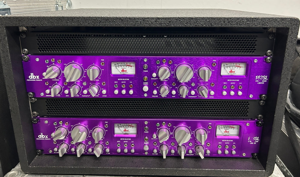 dbx 162SL Purple Series Stereo Compressor/Limiter