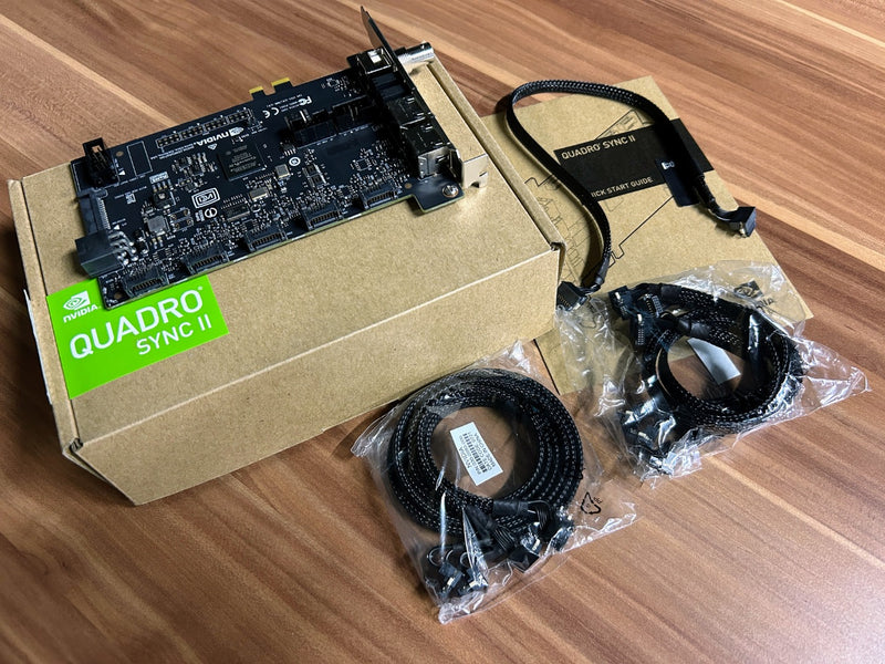 Nvidia Quadro Sync II – Professional Display Synchronisation