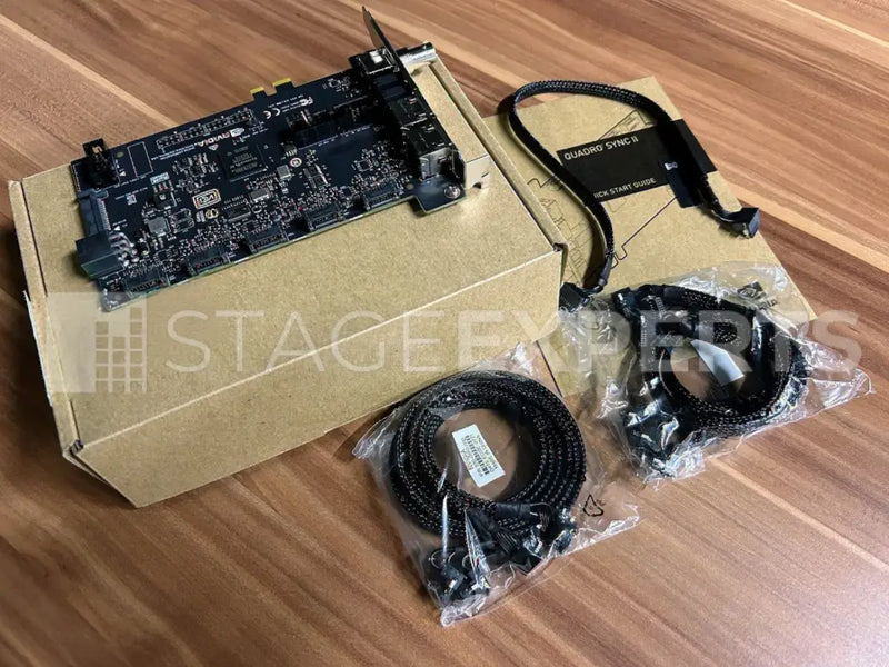 Nvidia Quadro Sync II display synchronisation board for pro AV