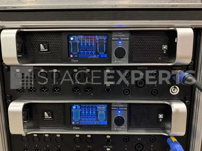 Marani MDA4-7000DM DSP System Amplifier 4x1300W @ 8Ω per ch