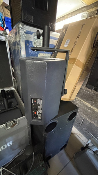 HK Audio VT108 Set – 4x Speakers with Case & Brackets
