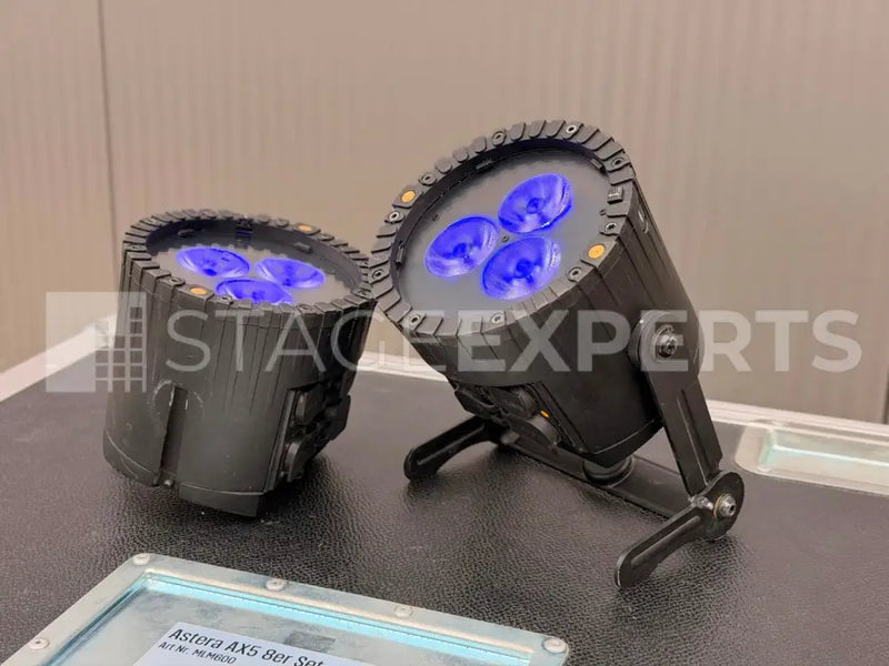 Astera AX5 TriplePAR 8-Pack with Amptown Charging Case