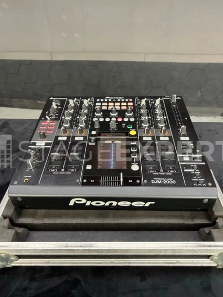 Pioneer DJM-2000NXS 4‑Channel DJ Mixer with Flight Case