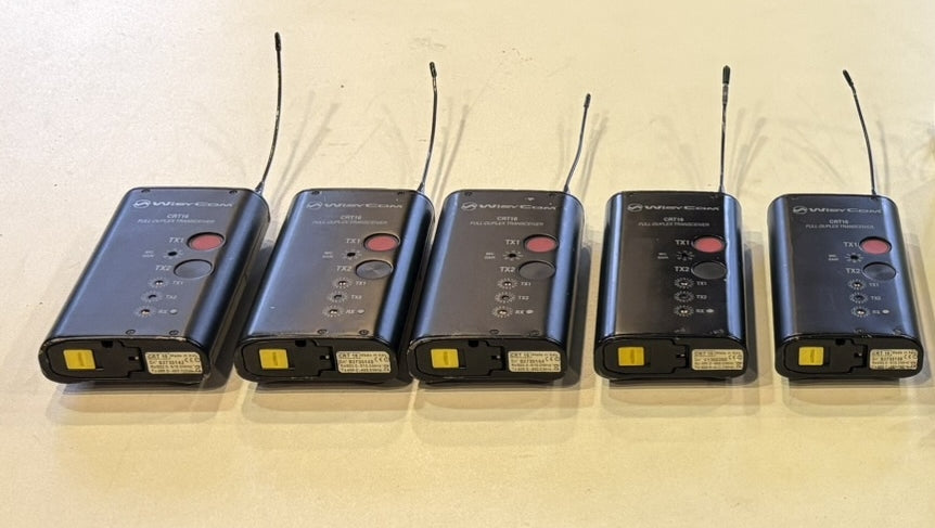 Wisycom CRT-16/CST 50-D/CSR 50-D Wireless Intercom System