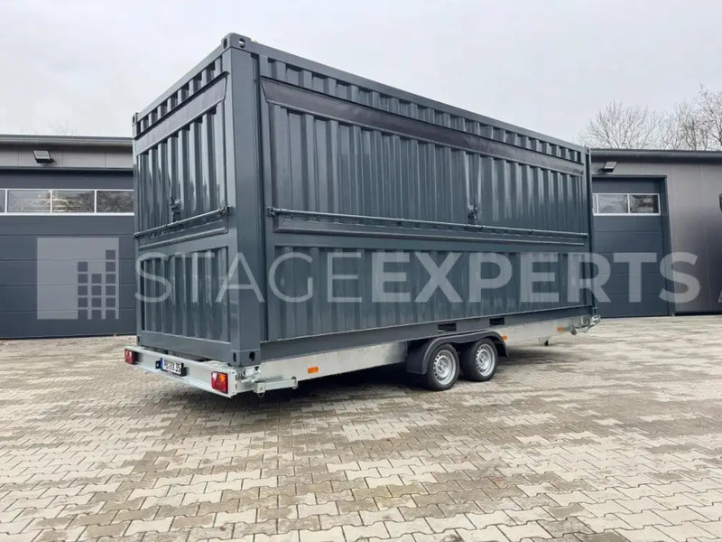 20ft Shipping Container Bar Trailer with Stabiliser Jacks