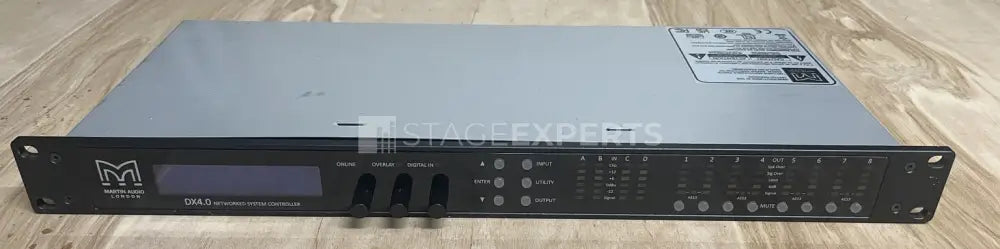 Martin Audio DX 4.0 Loudspeaker Controller – 4x8 DSP