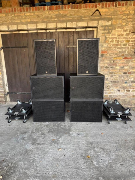 SEEBURG acoustic line K Sub1801 & K24 Vox PA Set