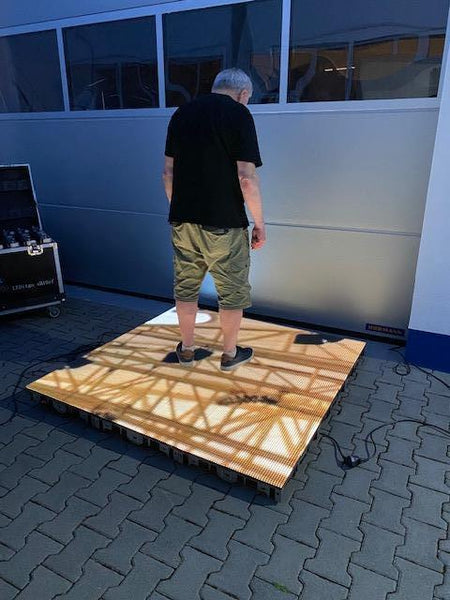LEDitgo sB10ef Outdoor LED Floor/Wall Tiles, 72 Modules
