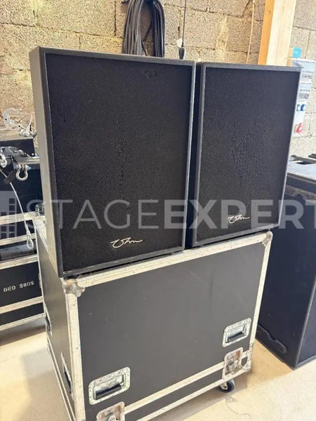 OHM TRS 1-15 PA Tops – Pair with Case & Flying Brackets