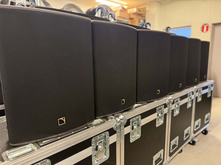 L-Acoustics X15 HiQ – 6 Stage Monitors with Amptown Cases