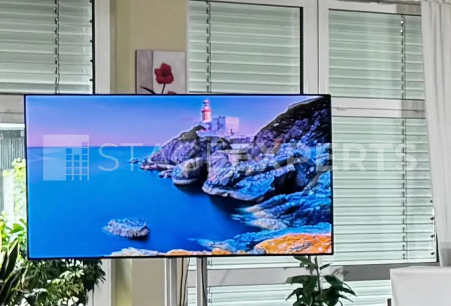 Samsung ME75C 75-inch Display with Stand & Flight Case