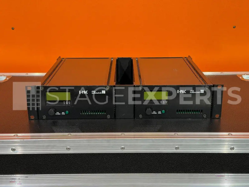 d&b audiotechnik E-PAC Pair with Dual Rackmount Tray