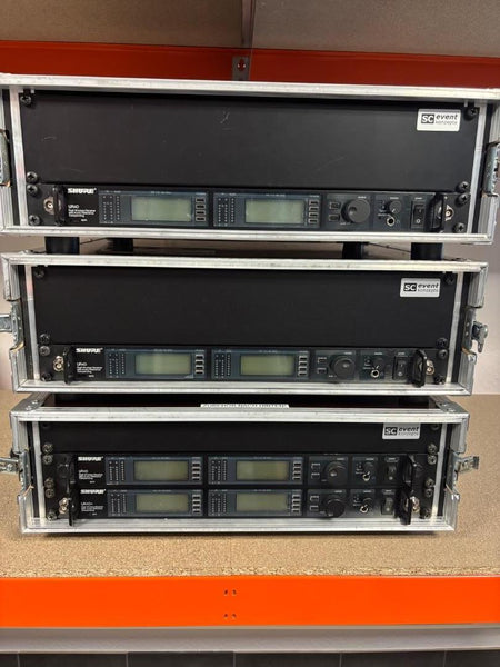 Shure UR4D & UR1 (P8) Dual Receiver and Bodypack System