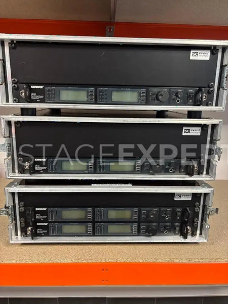Shure UR4D & UR1 (P8) Dual Receiver and Bodypack System