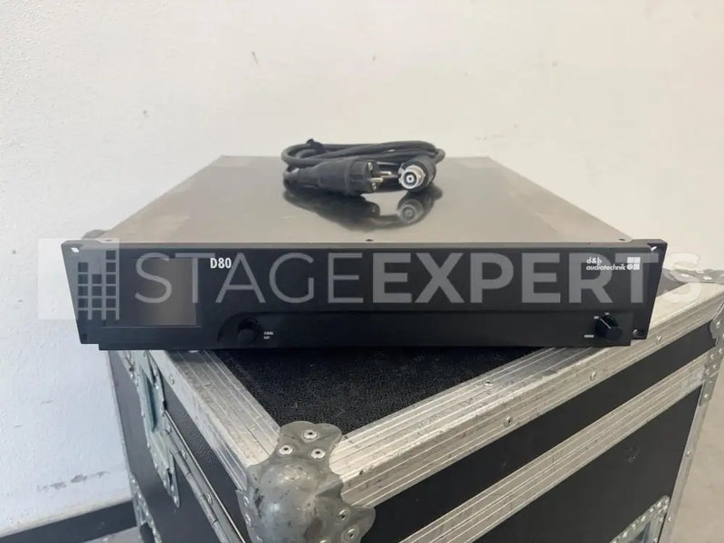 d&b audiotechnik D80 Amplifier with EP5 and Adapters