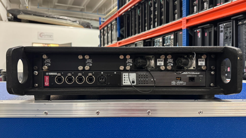 Yamaha SWP1-8 MMF L2 Switch – 8x RJ45, opticalCON, 1U