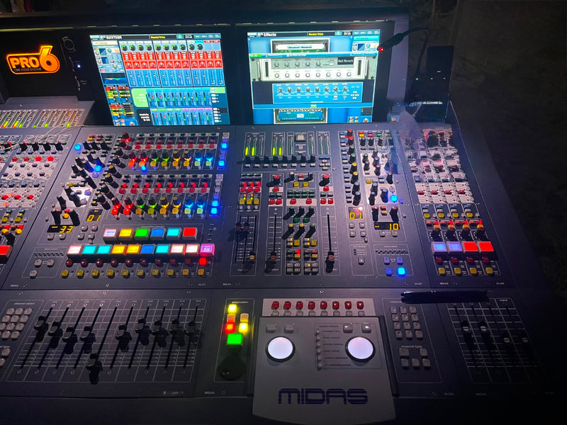 Midas PRO6 with DL351/DL371 Touring Set – Digital Console