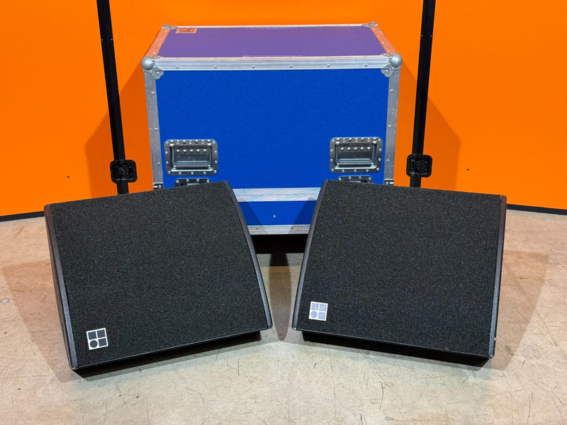 d&b audiotechnik MAX monitors (pair) with Amptown case