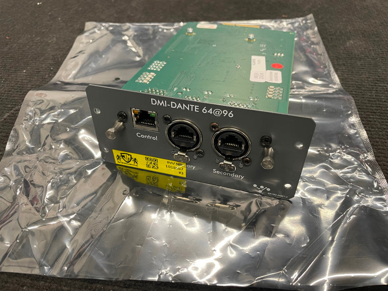 DiGiCo DMI-DANTE 64@96 Card – 64ch Dante Networking