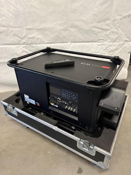 Barco HDX-W18 Event Projector with Case and Flying Frame