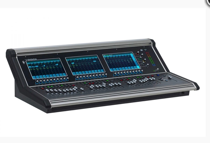 DiGiCo S31 Plus Mixer + D2 Rack 48/24 – Like New