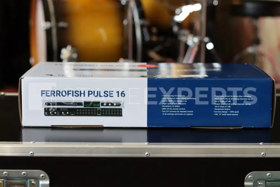 Ferrofish Pulse 16 DX – 16x16 AD/DA Converter with Dante