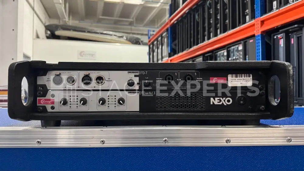 Nexo DTDAMP 4x1.3 & DTD-D Dante Controller System Amp