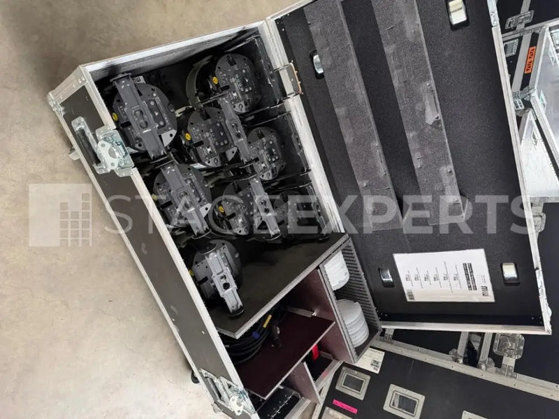 Astera AX9 Battery LED PowerPAR Set of 8 with Case