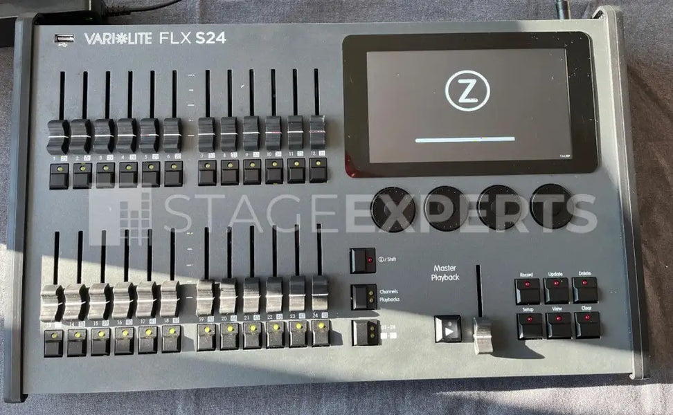 Vari-Lite FLX S24 Lighting Console – As-New, Flight Case