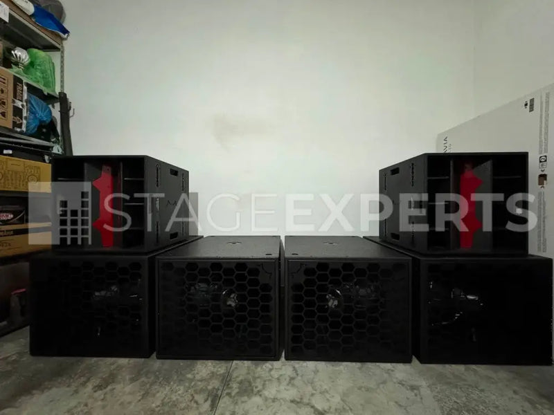 MM‑Acoustics M410 + M4.18 System with Amps & DSP
