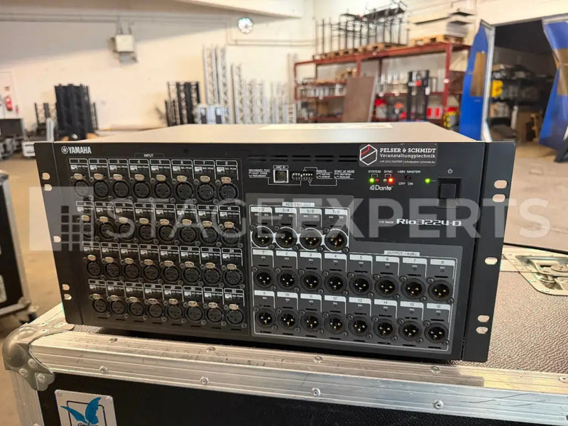 Yamaha RIO3216-D Dante I/O Rack – Remote Stagebox