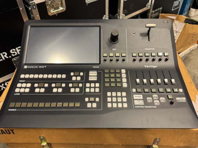 Analog Way Vertige VRC300 Control Surface – Stage Experts