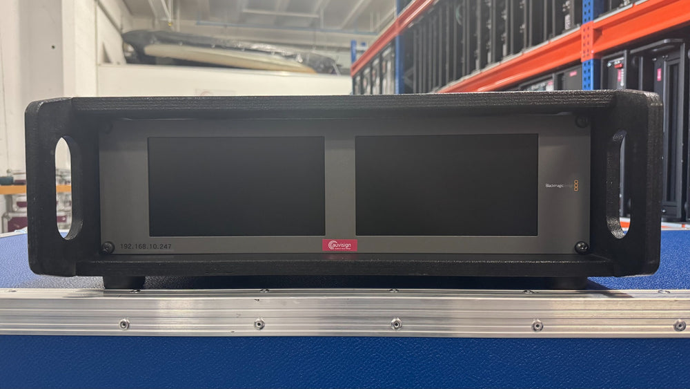 Blackmagic Design SmartScope Duo 4K 2 rack monitor, 3U