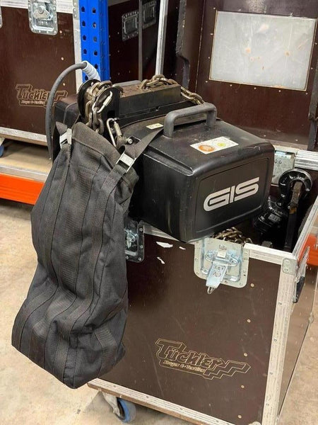 GIS D8+ 1000 kg Electric Chain Hoist – with Flight Case