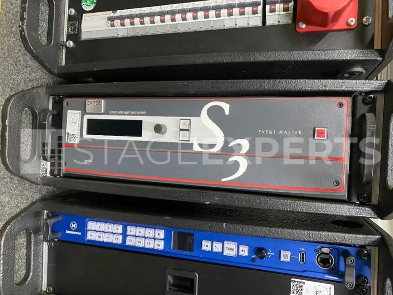 Barco S3 EventMaster S3‑4K Video Processor Switcher + Spare PSU
