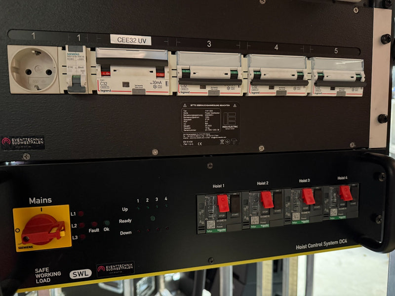 SWL Rigging DC4 HP Motor Controller – 4-Channel, 2.2 kW