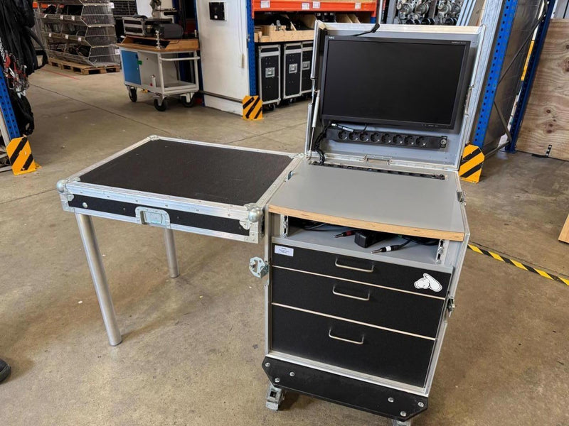 ProCase Workstation Case with Drawers and 23in Monitor