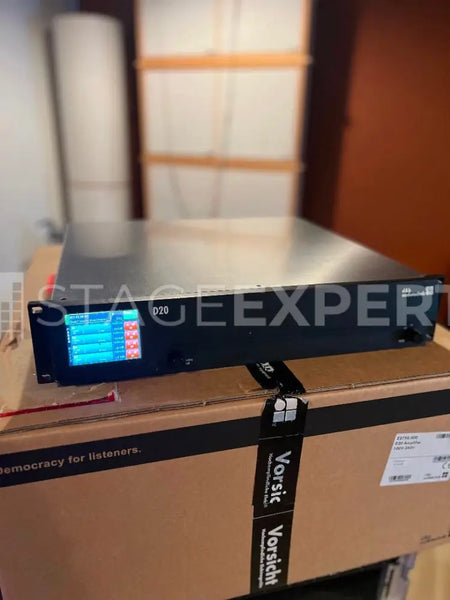 d&b audiotechnik D20 System Amplifier – 4‑channel DSP