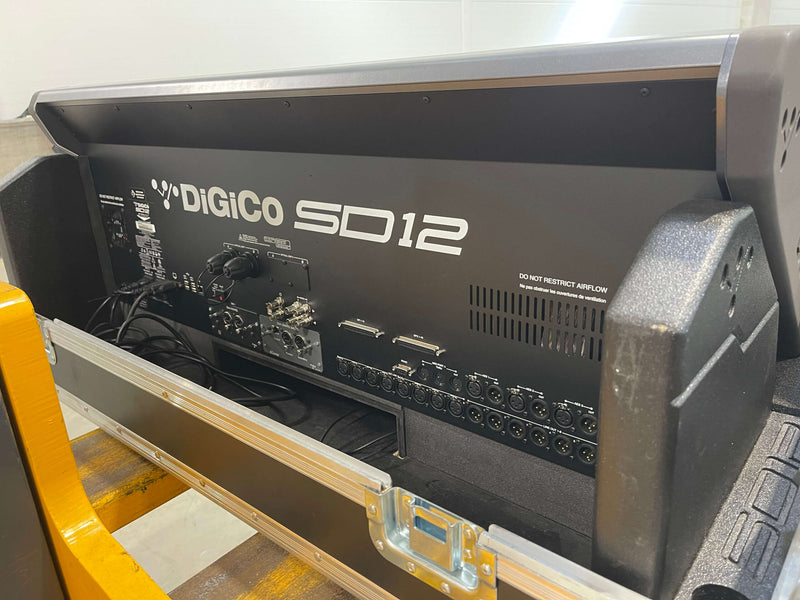 DiGiCo SD12 Console & SD-Rack with Optocore, Waves, Dante