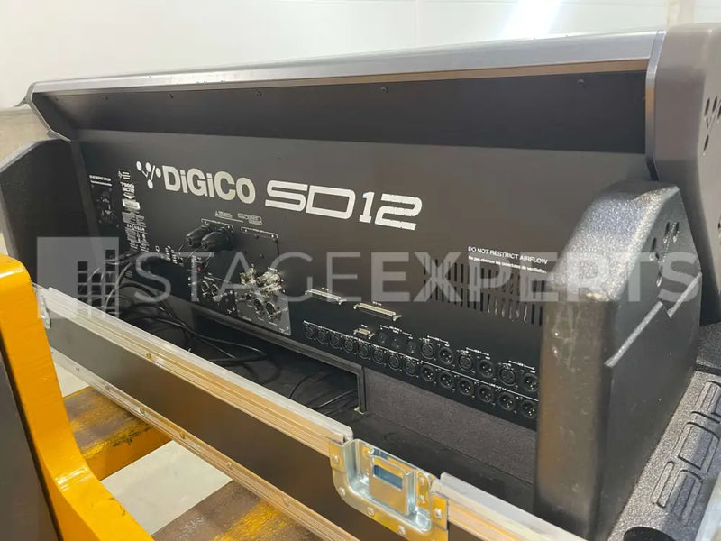 DiGiCo SD12 Digital Mixing Console with DMI Waves & Dante