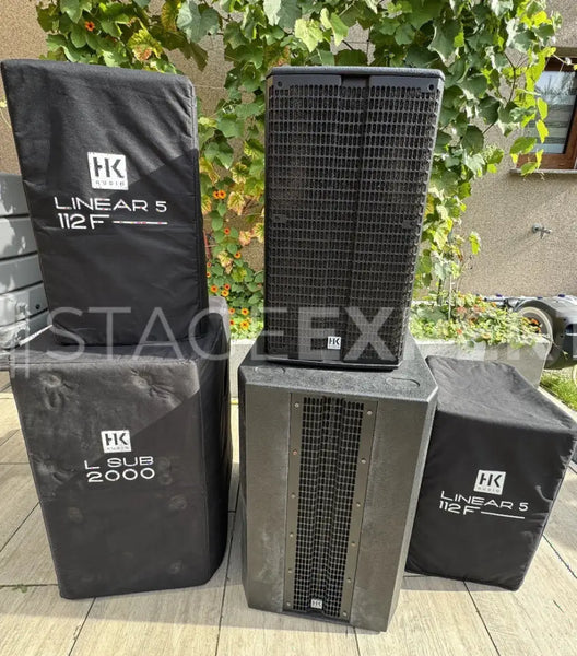HK Audio L Sub 2000 A Active Subwoofer Pair – 1200W Peak
