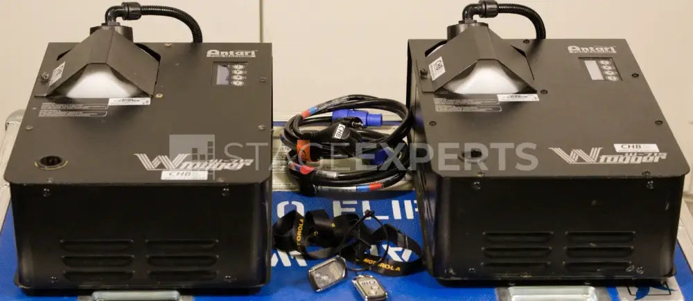 Antari W-715 Jet Spray Fogger Twin Set with Amptown Case