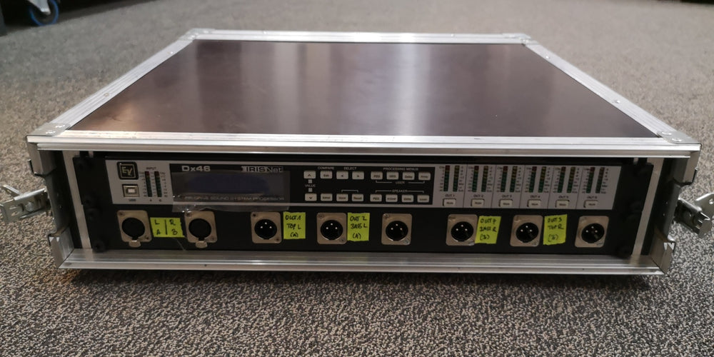 Electro-Voice DX46 Loudspeaker Controller 2x6, AES/EBU, 1U