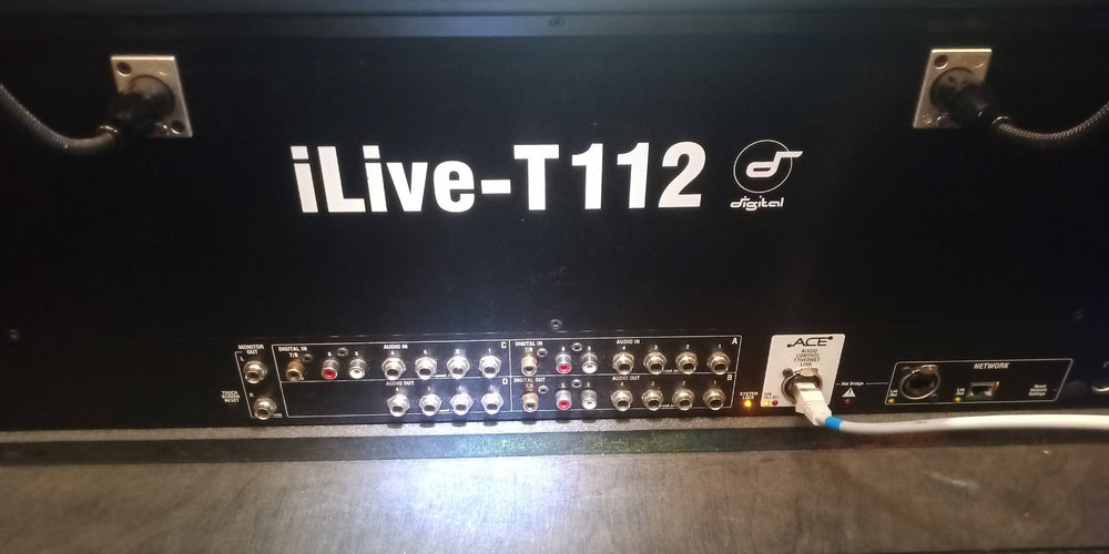 Allen & Heath iLive-T112 + iDR-48 Stagebox Bundle (Case)