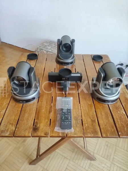 PTZOptics 12x Full HD PTZ Cameras (3x) — HDMI/SDI/IP