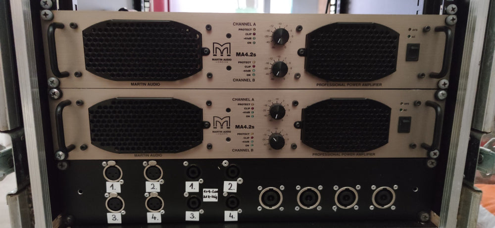 Martin Audio MA4.2s Power Amplifier – 2x2300W @ 4Ω