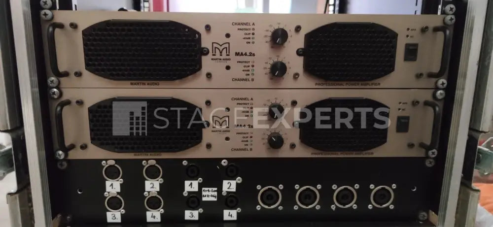 Martin Audio MA4.2s – Power Amplifier, 2x2300W @ 4Ω