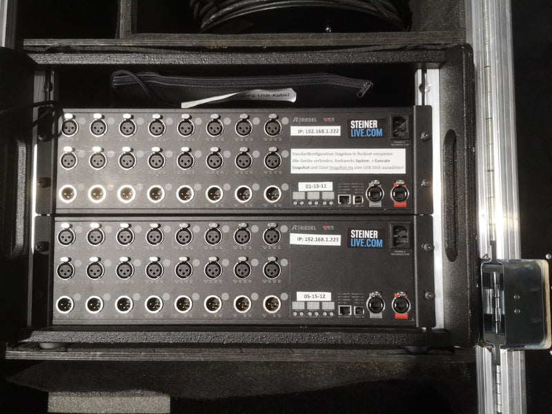 Riedel RockNet 1000 Digital Audio Multicore System – Pro